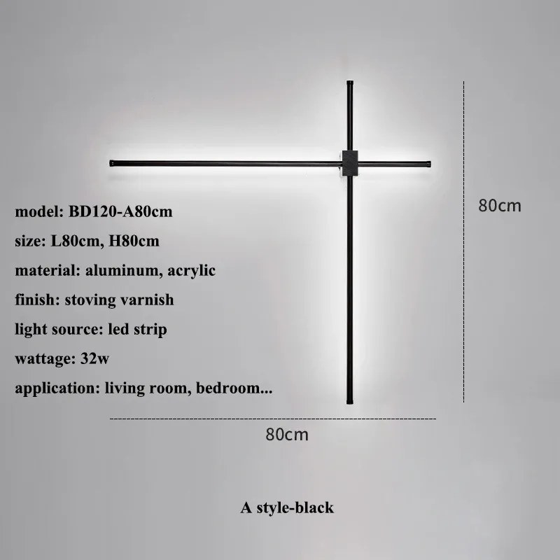 Ett stil-svart varmt ljus (3000k)