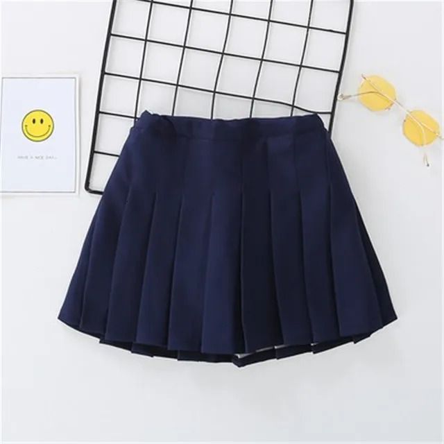 navy skirts