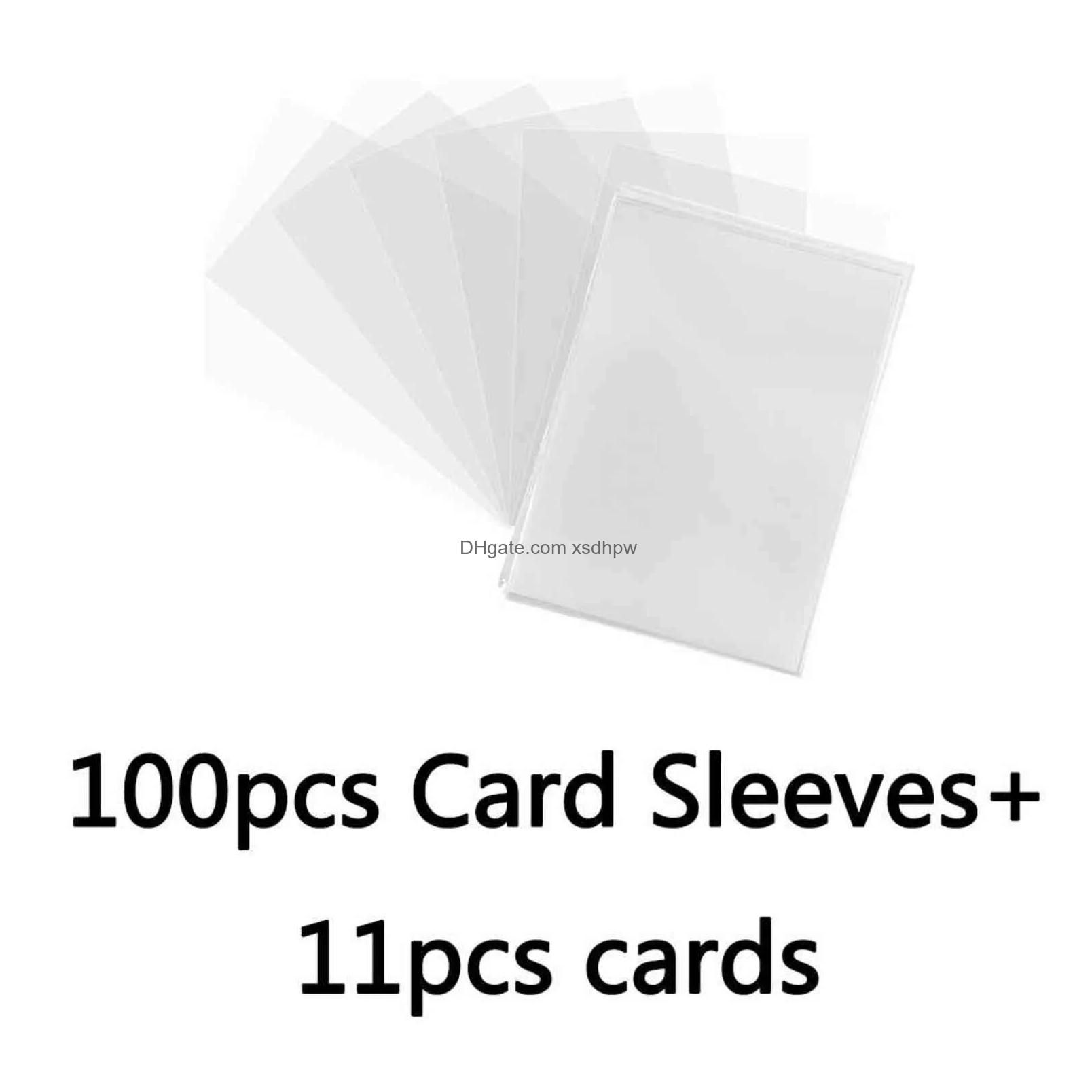 100 pochettes 11 cartes