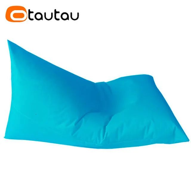 Fodera per pouf Sky Blue-110x140 cm