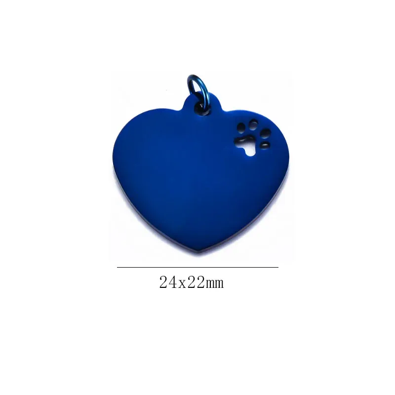 24x22mm bleu