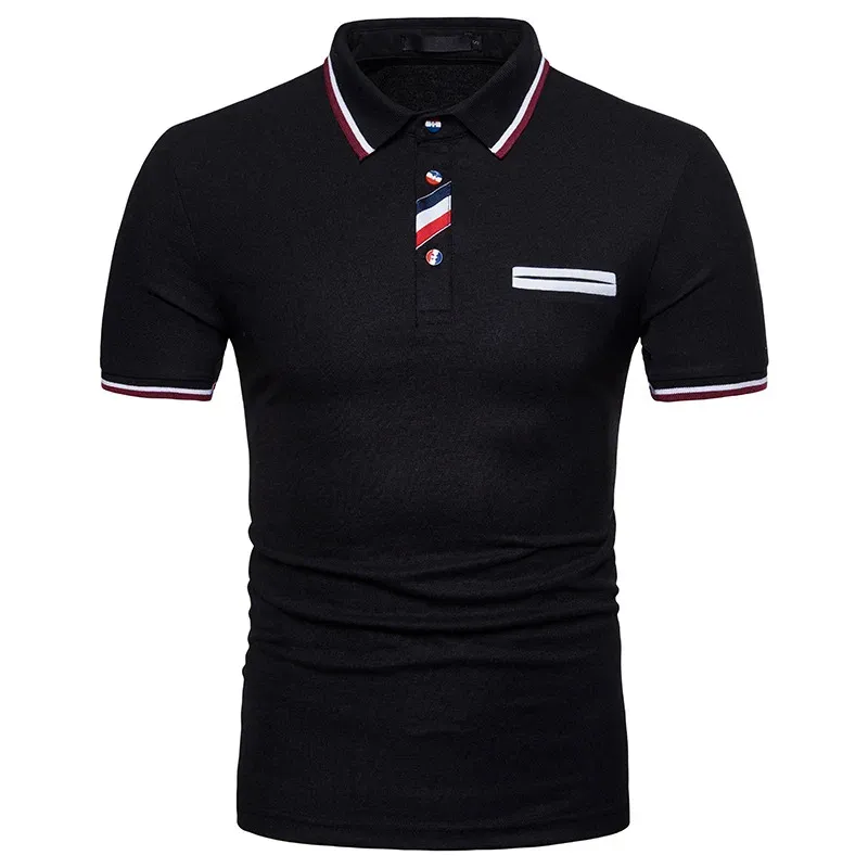 polos noirs t-shirts