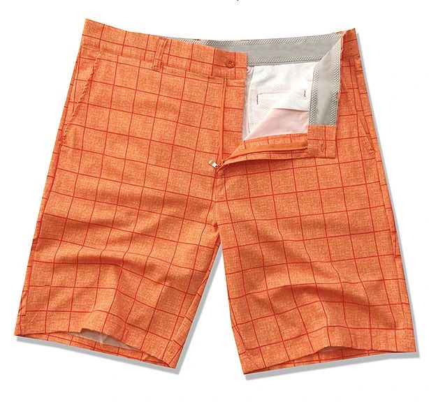 Orange Plaid-Euro Size 38