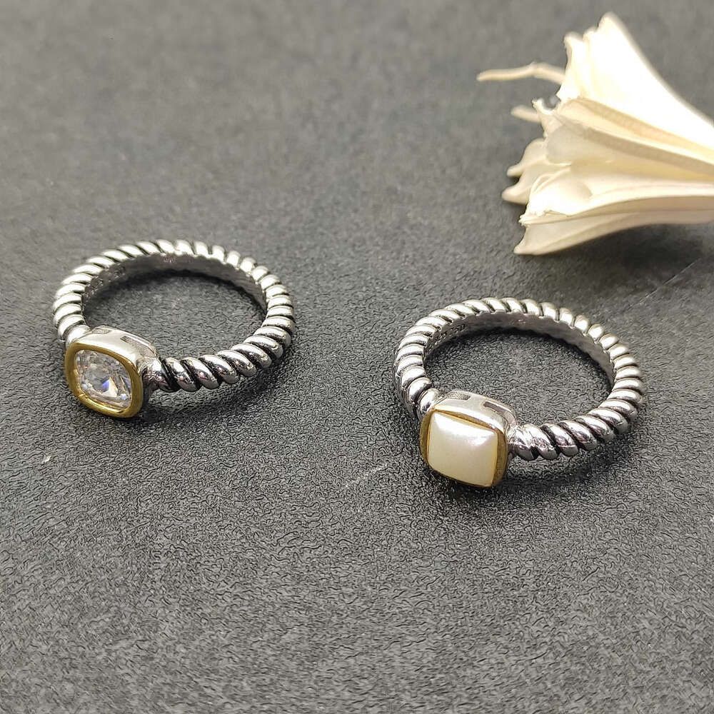 Single Ring-Pearl Style Size 6