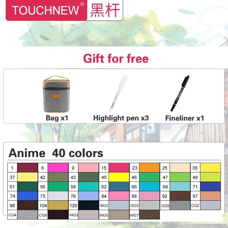 Kleur: Anime 40 kleuren