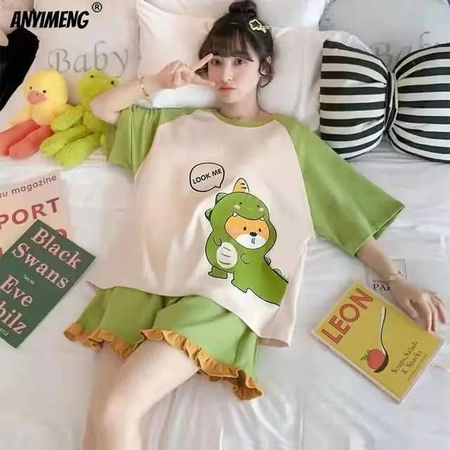 cute green dinosaur