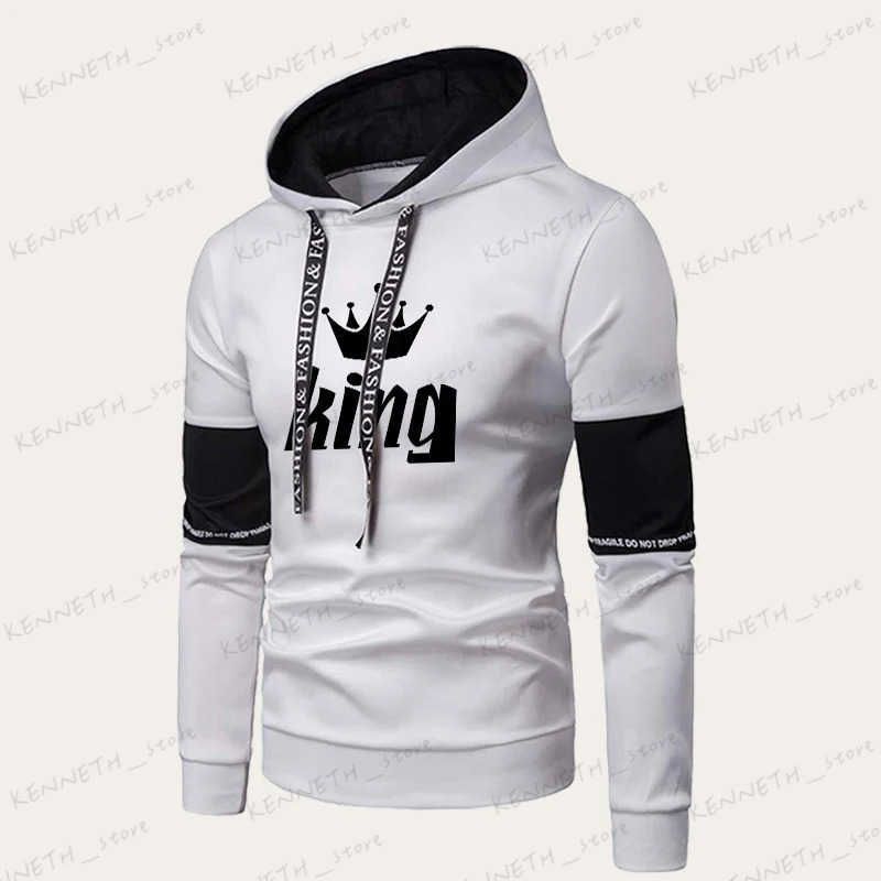 King Sweat à capuche blanc