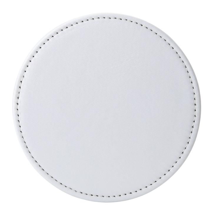 white Round Mug Mats