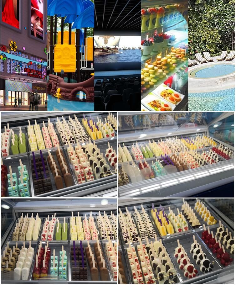 Description Picture 2 of itemPortable Commercial Popsicle Making Machine Ice Cream Popsicle Ice Lolly Stainless Color Popsicle Machine