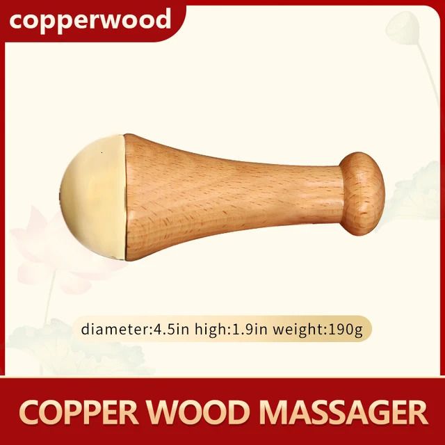 Wood Copper Foot