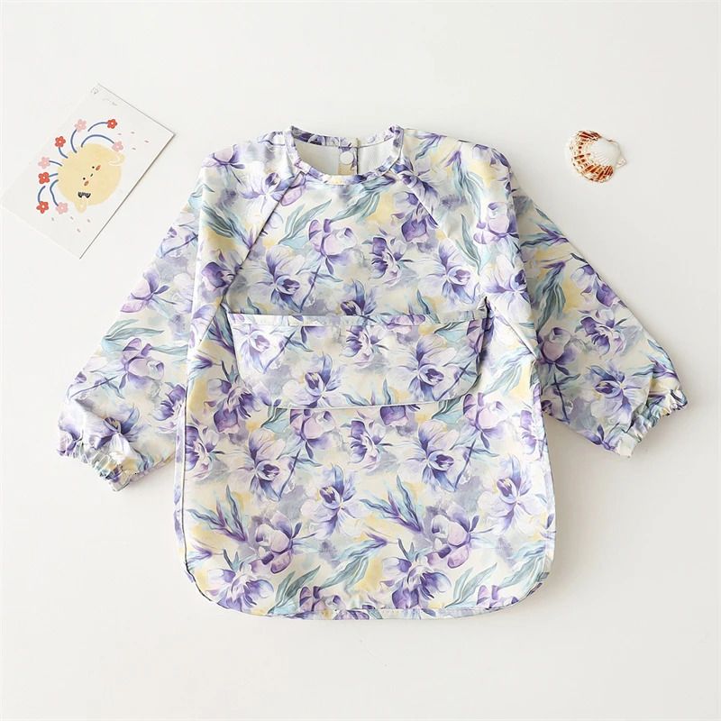 Violet Floral-s 6-12mois