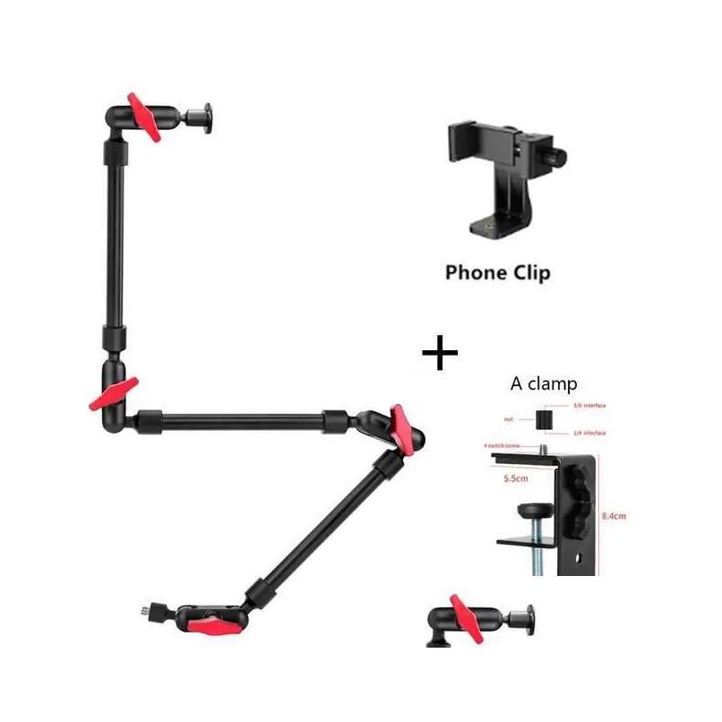 3 Armes un téléphone à pince