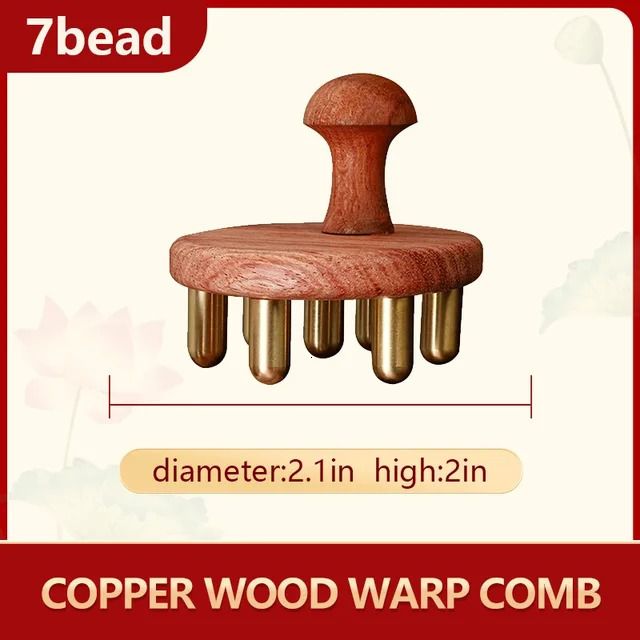 Wood Copper Comb2