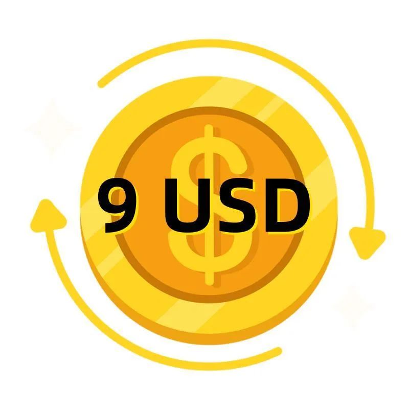 9 USD.