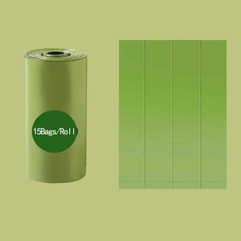 Color:GREENSize:40 rolls 600 bags