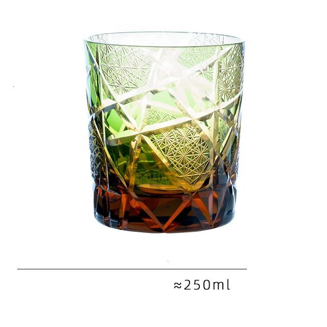 Verre vert ambré