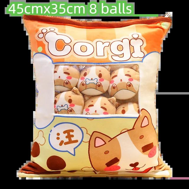 Corgi 8 piłek