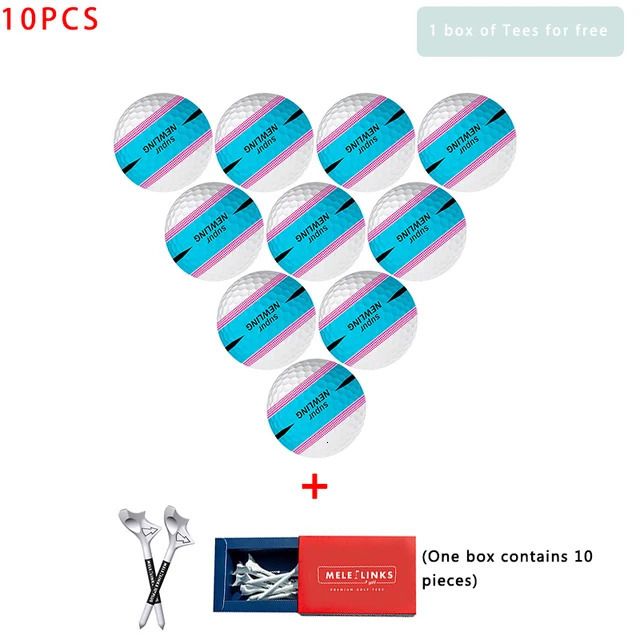 10pcs Sky Blue