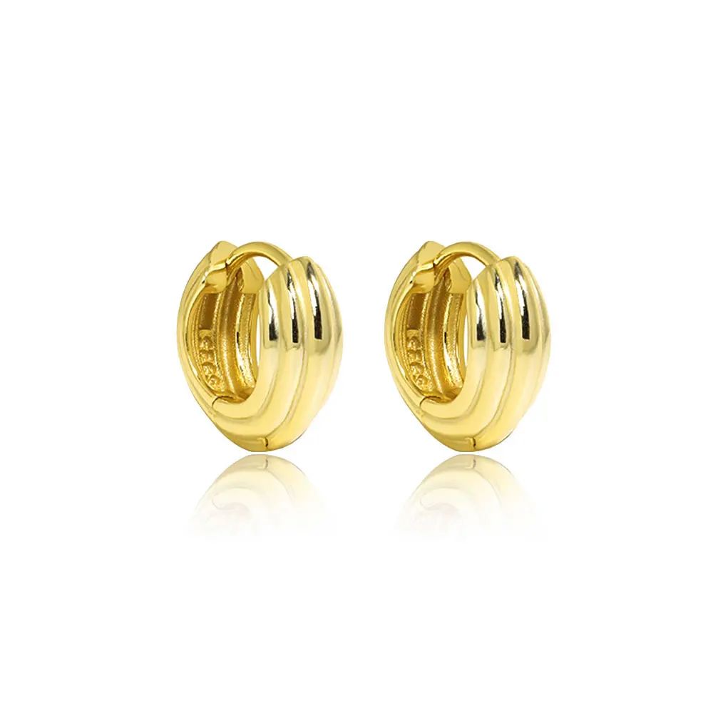 Gem Color:Gold 1 Pair