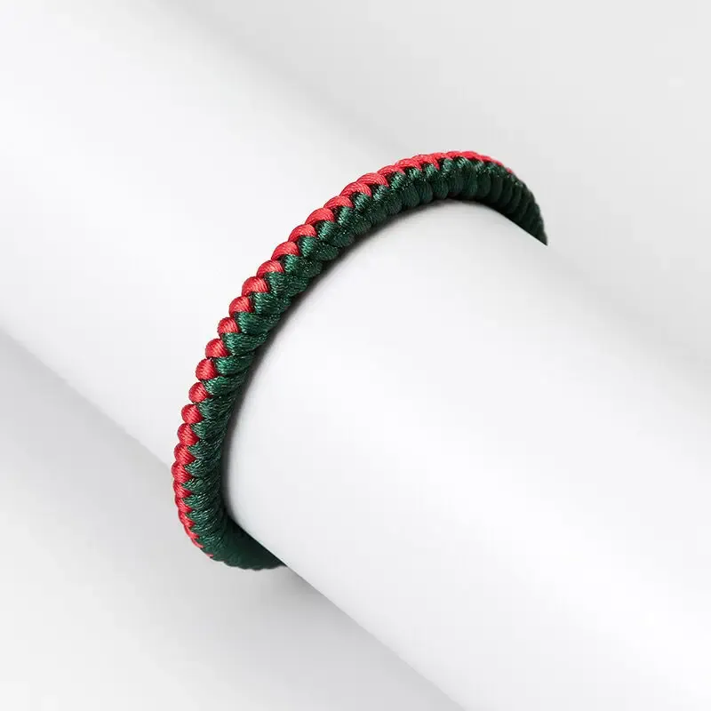 Fine largeur 5mm 15cm Rouge Vert