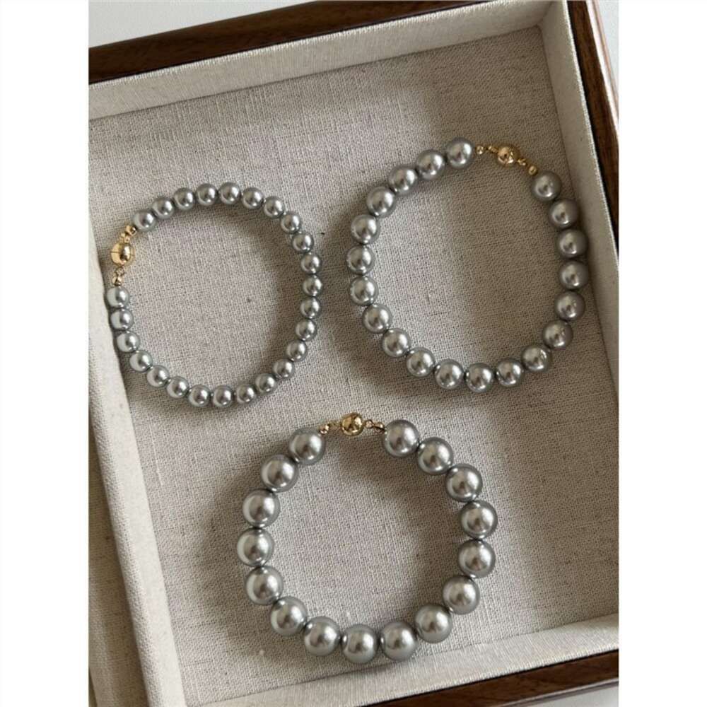 Platinum Grey Pearl Bracelet6