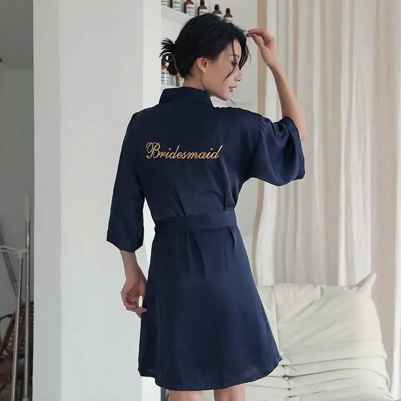 Bridesmaid-Navy Blue