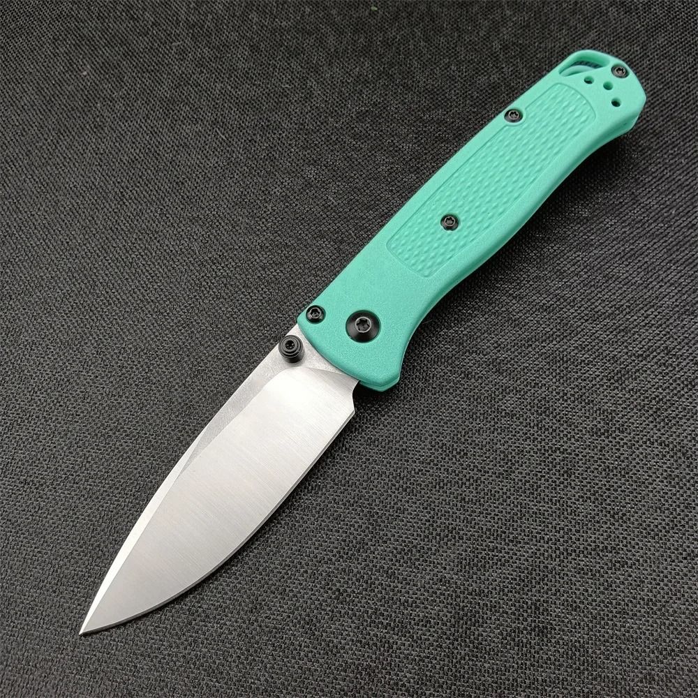 green handle white blade