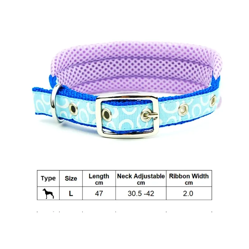 Blue Bubble Collar