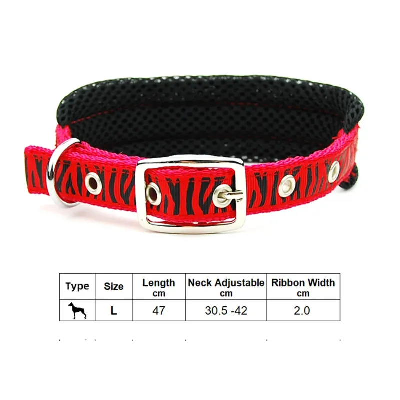 Red Zebra Collar