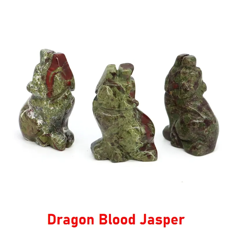 1 pièce de jaspe de sang de dragon