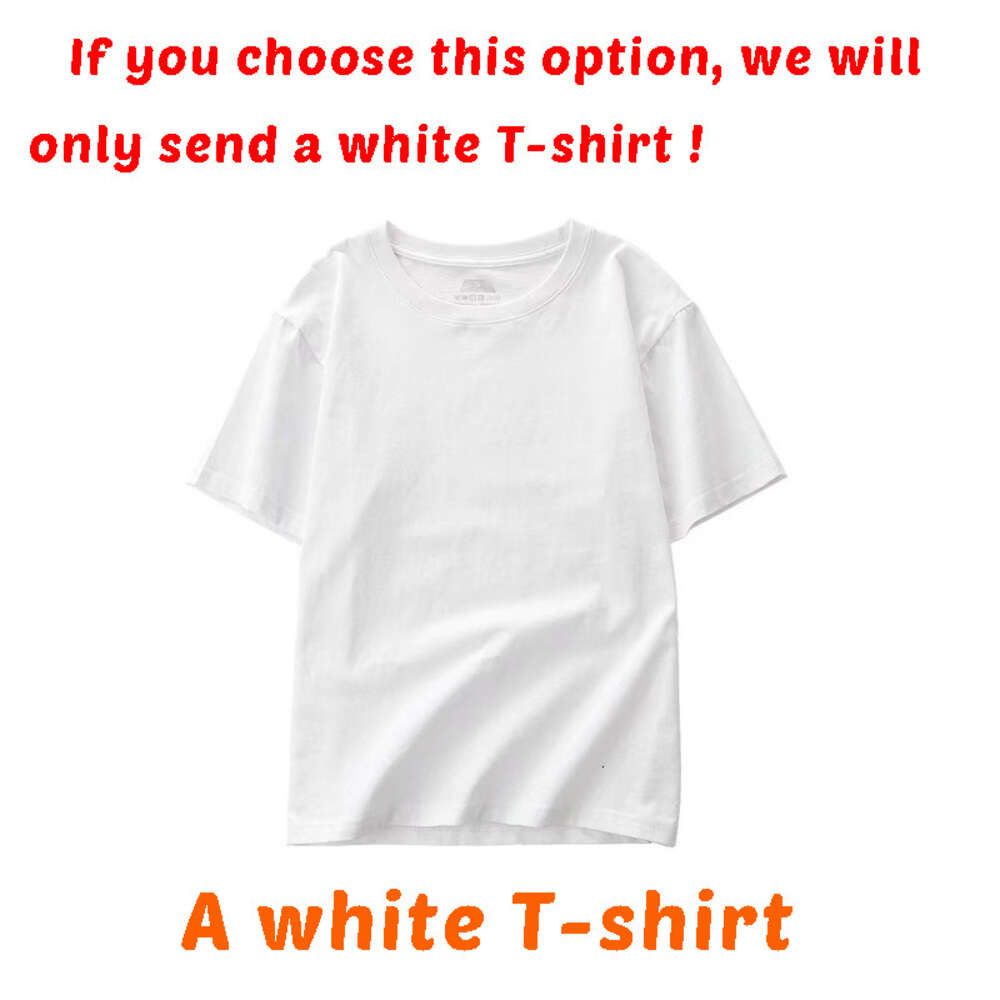 a white t-shirt