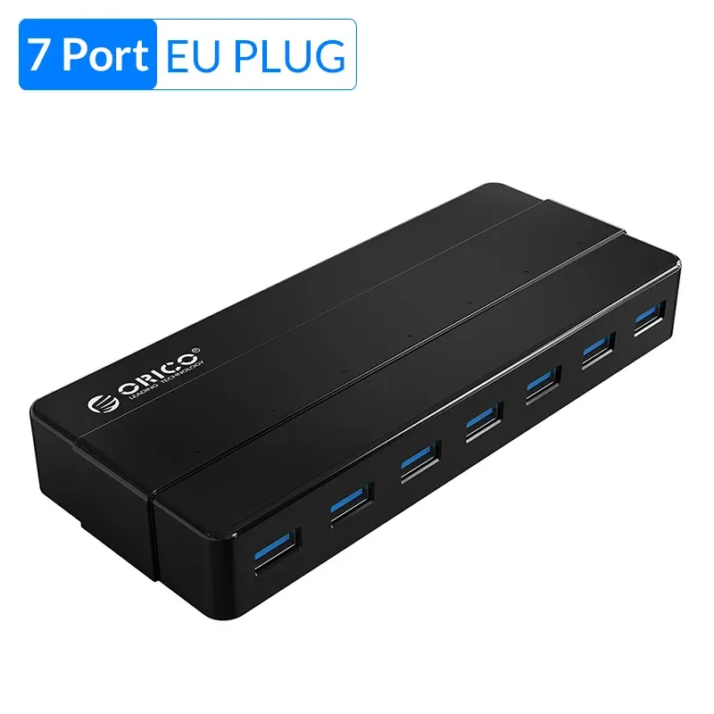 7 Port EU -plug