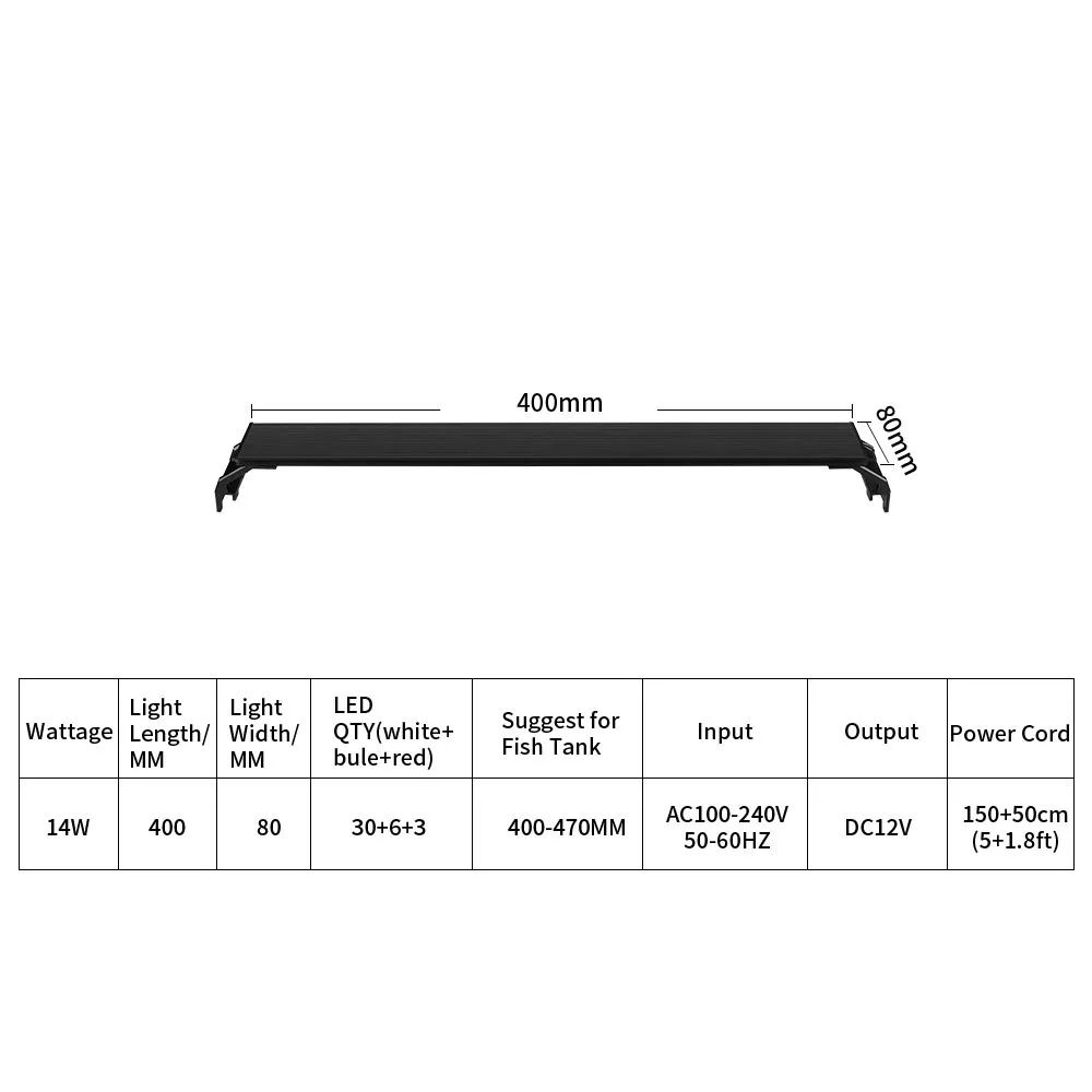 Kolor: 14 W (40-47 cm) -eu wtyczka