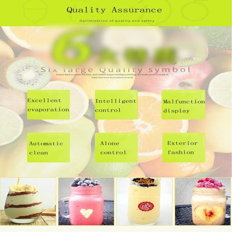 Description Picture 6 of itemcommercial double nozzles slush machine slush freezer slush maker snow mud machine hot sale