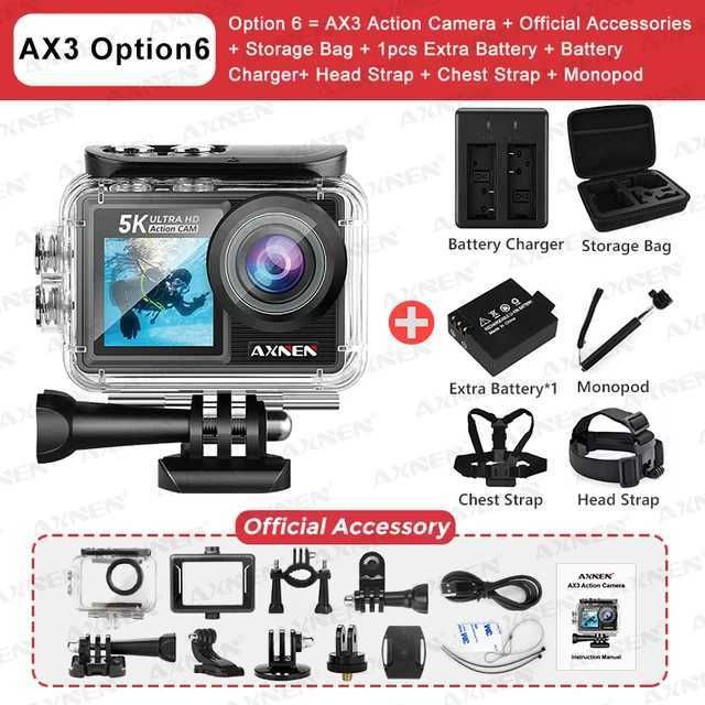 Ax3 Option 6-Pas de télécommande