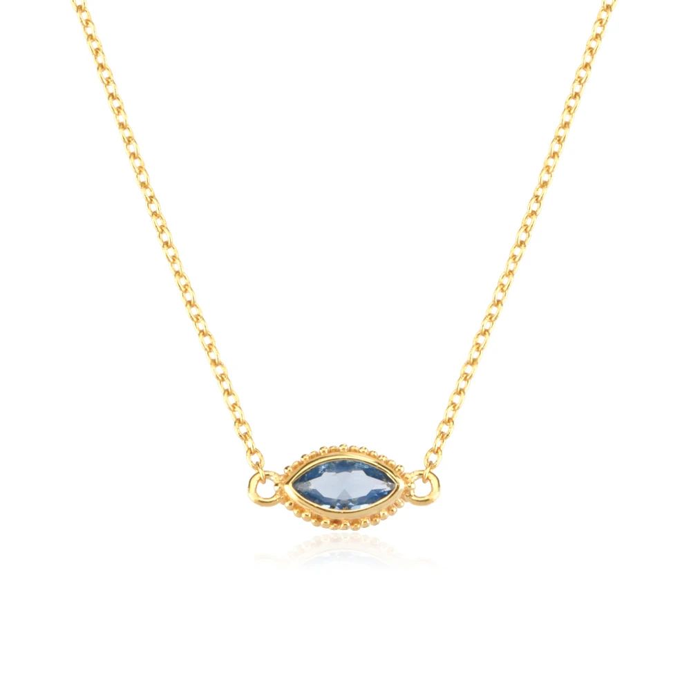 Gem Color:Gold 45cm Necklace