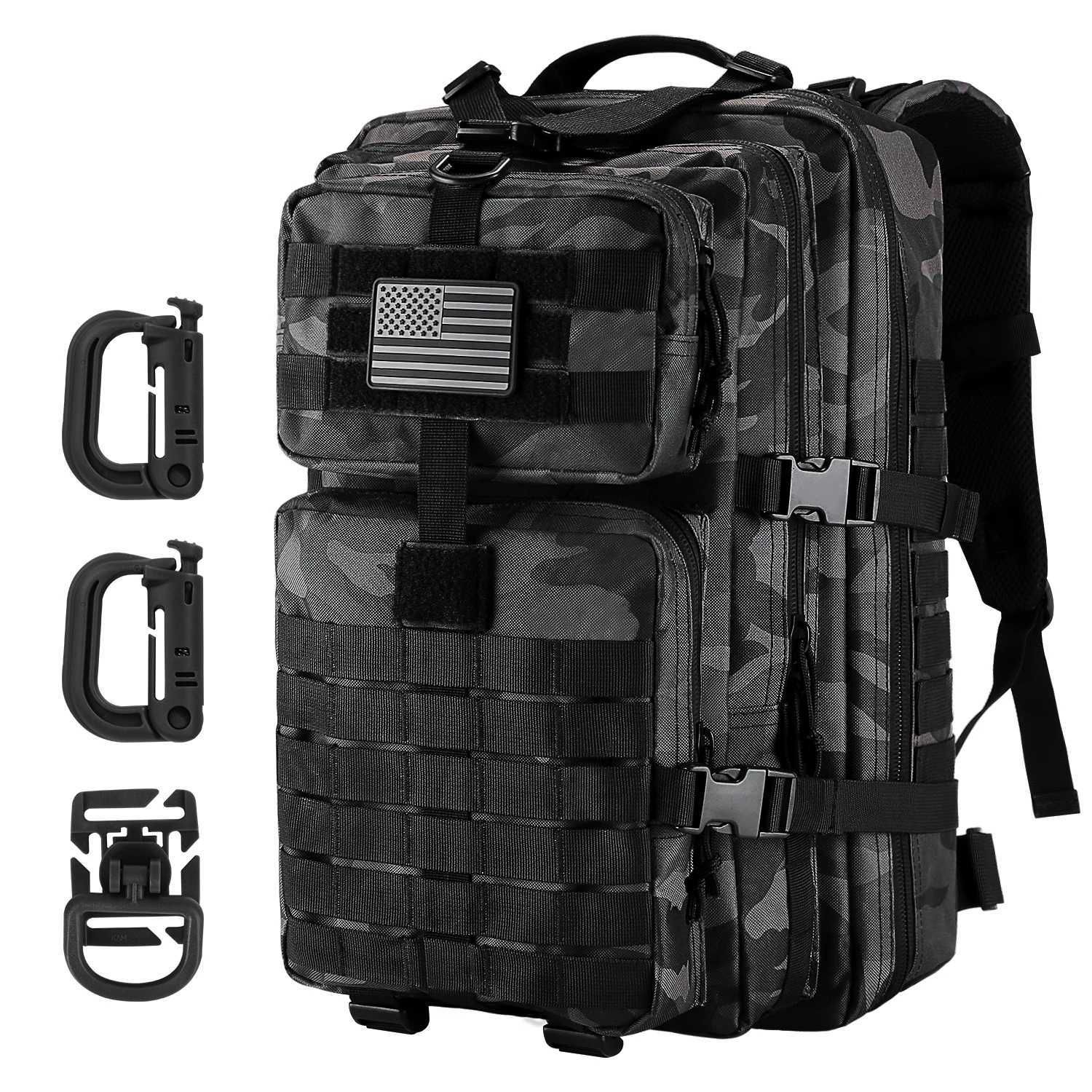 black camo 45l