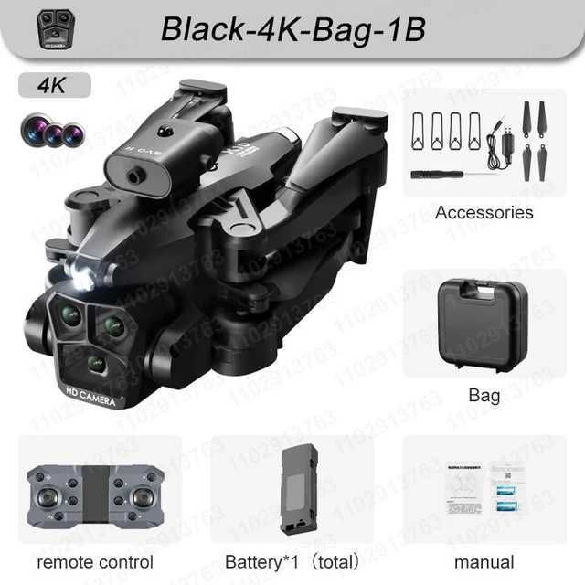 ブラック-4K-Bag-1B