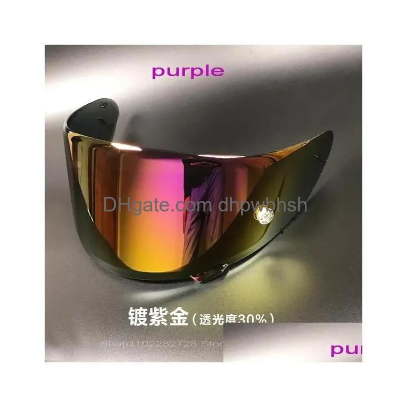 Violet Gold Visor