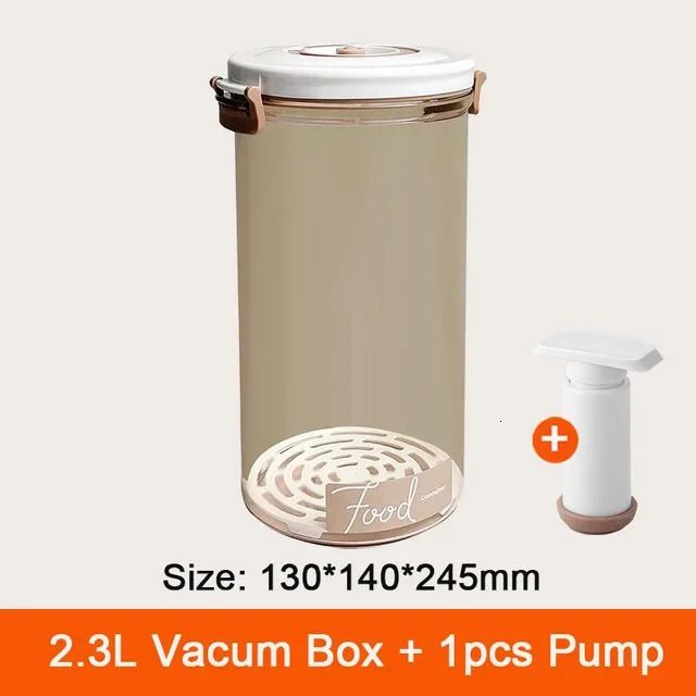 2.3L med handpump