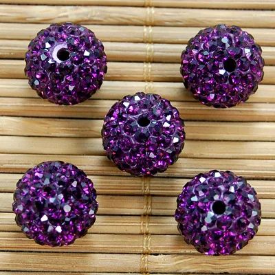 Amethyst-10mm 100pcs