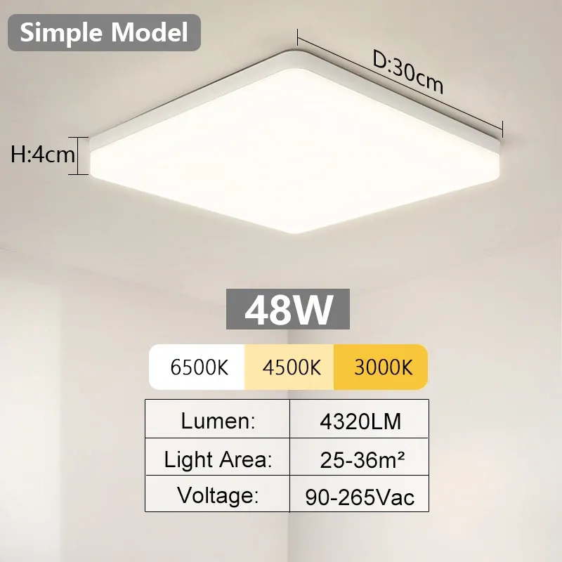 Koud Wit China Eenvoudig model-48W