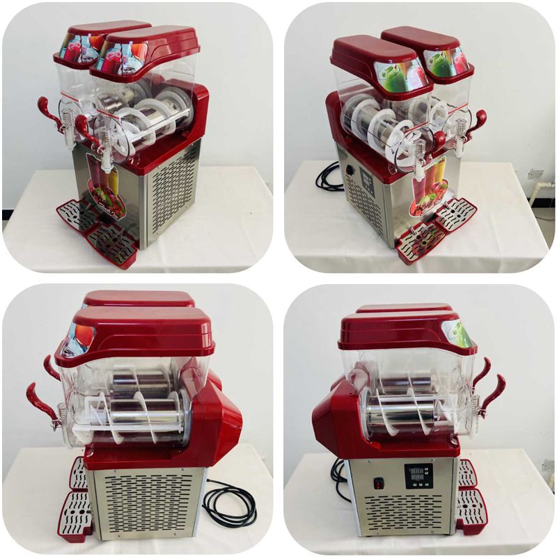 Description Picture 4 of itemStainless steel durable ice maker slush slushie instant slushy machine milkshake melting snow multiple new machine for sale