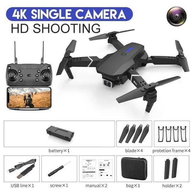 4k Drone Black
