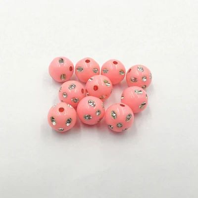 Farbe: Rosa, 10 mm, 1000 Stück pro Beutel