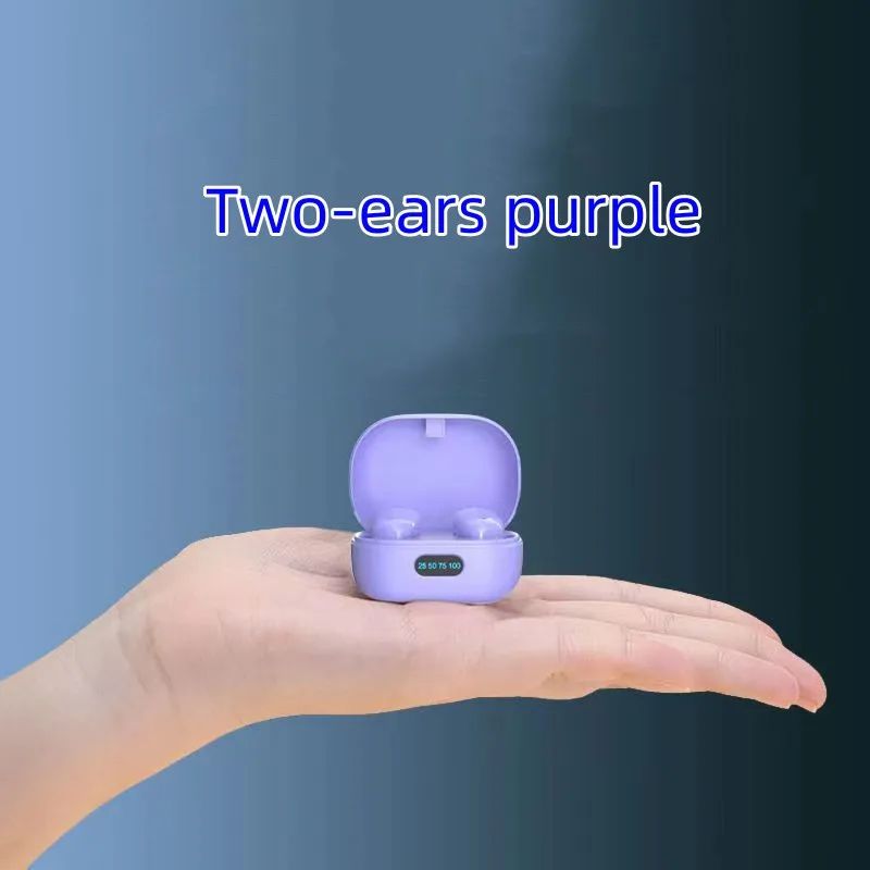 Color:two ears purple