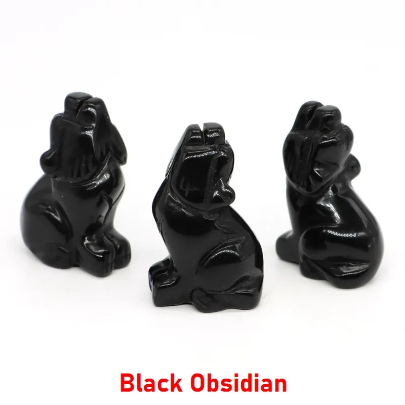 1 STKS Zwart Obsidiaan