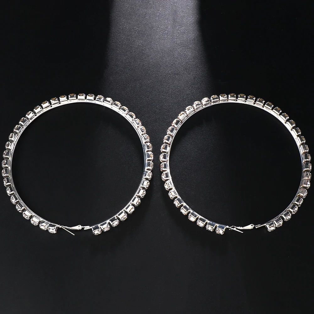Round Earrings -9cm-Gold