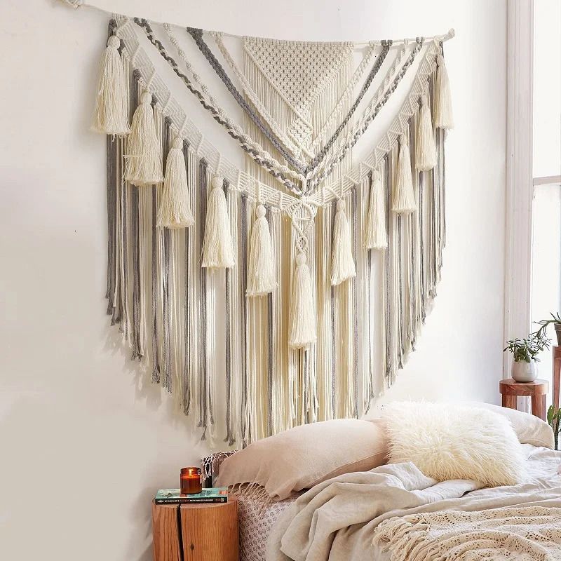 Large Boho Macrame Wall Hanging Handmade Woven... From Gou09, &Price; | DHgate.Com 3 Large Boho Macrame Wall Hanging Handmade Woven... From Gou09, &Price; | DHgate.Com - Image 3