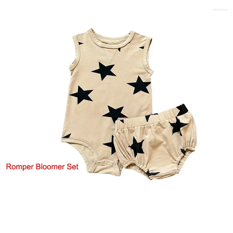 Tan Romper Set